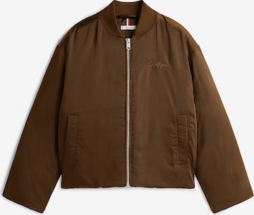 TOMMY HILFIGER Between-season jacket in Brown: front