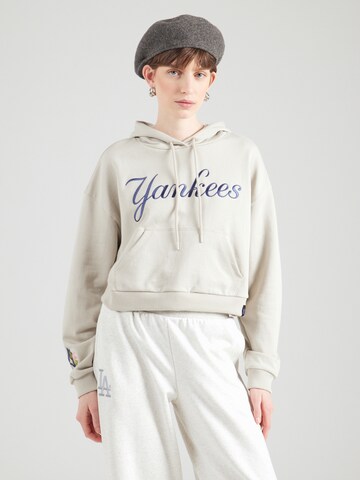 NEW ERA - Sudadera 'MLB NEYYAN' en beige: frente
