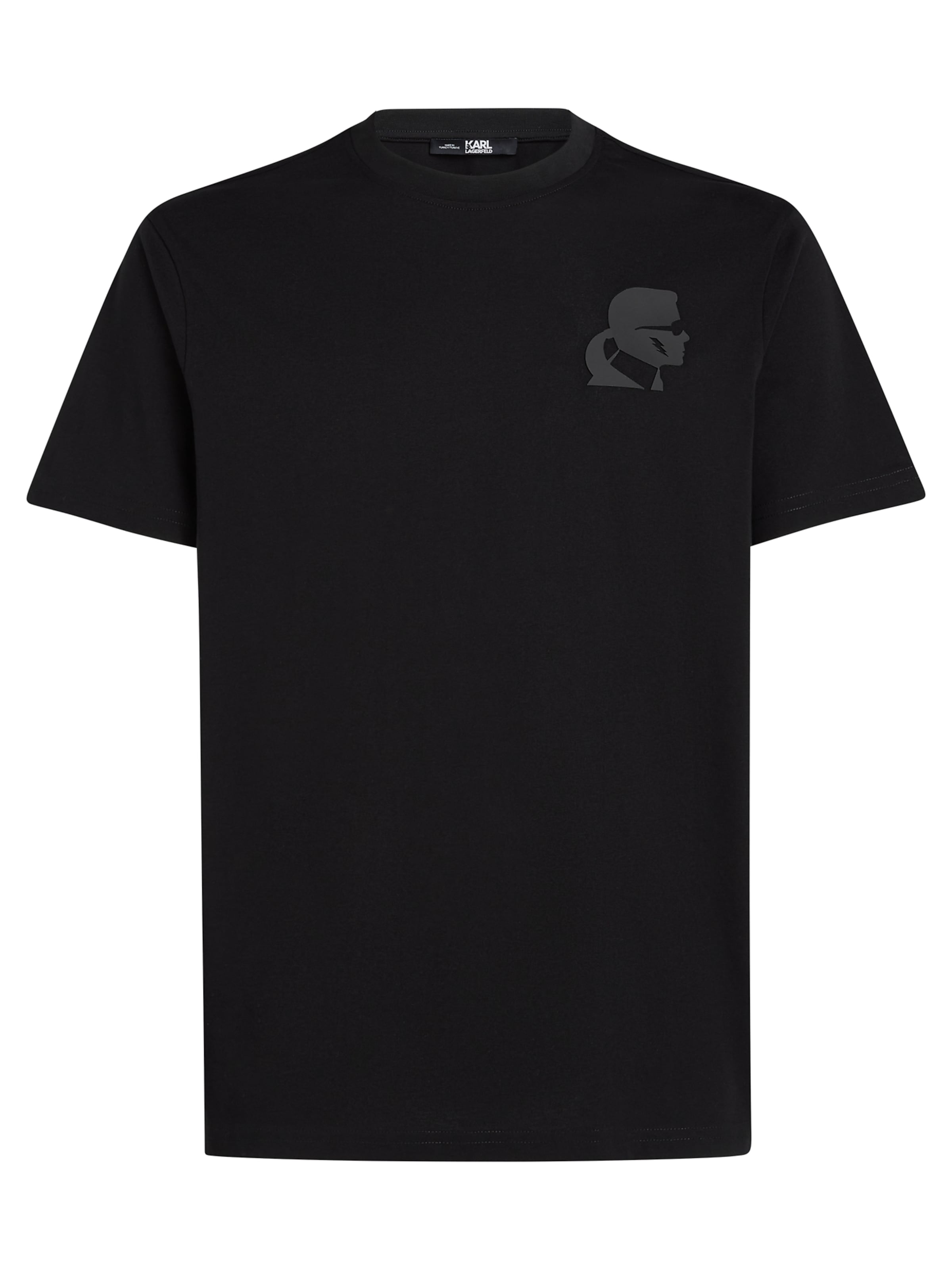 Karl Lagerfeld Shirt 'Kameo' in Zwart: voorkant