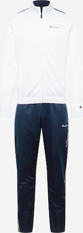 Champion Authentic Athletic Apparel Tracksuit in Blue: front