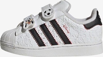 ADIDAS ORIGINALS Tenisice 'Disney Superstar II Comfort Closure' veličine 24 u ecru/prljavo bijela / crvena / crna / bijela, Pregled proizvoda