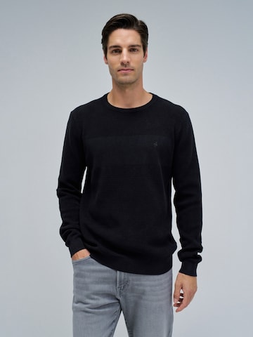 Salsa Jeans Trui in Zwart: voorkant