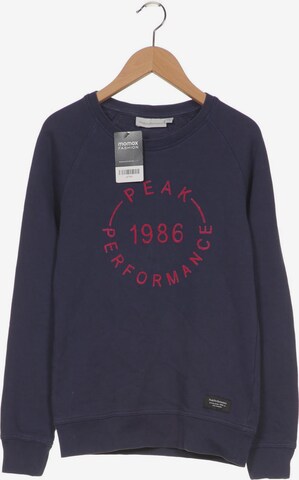 PEAK PERFORMANCE Sweater XS in Blau: predná strana
