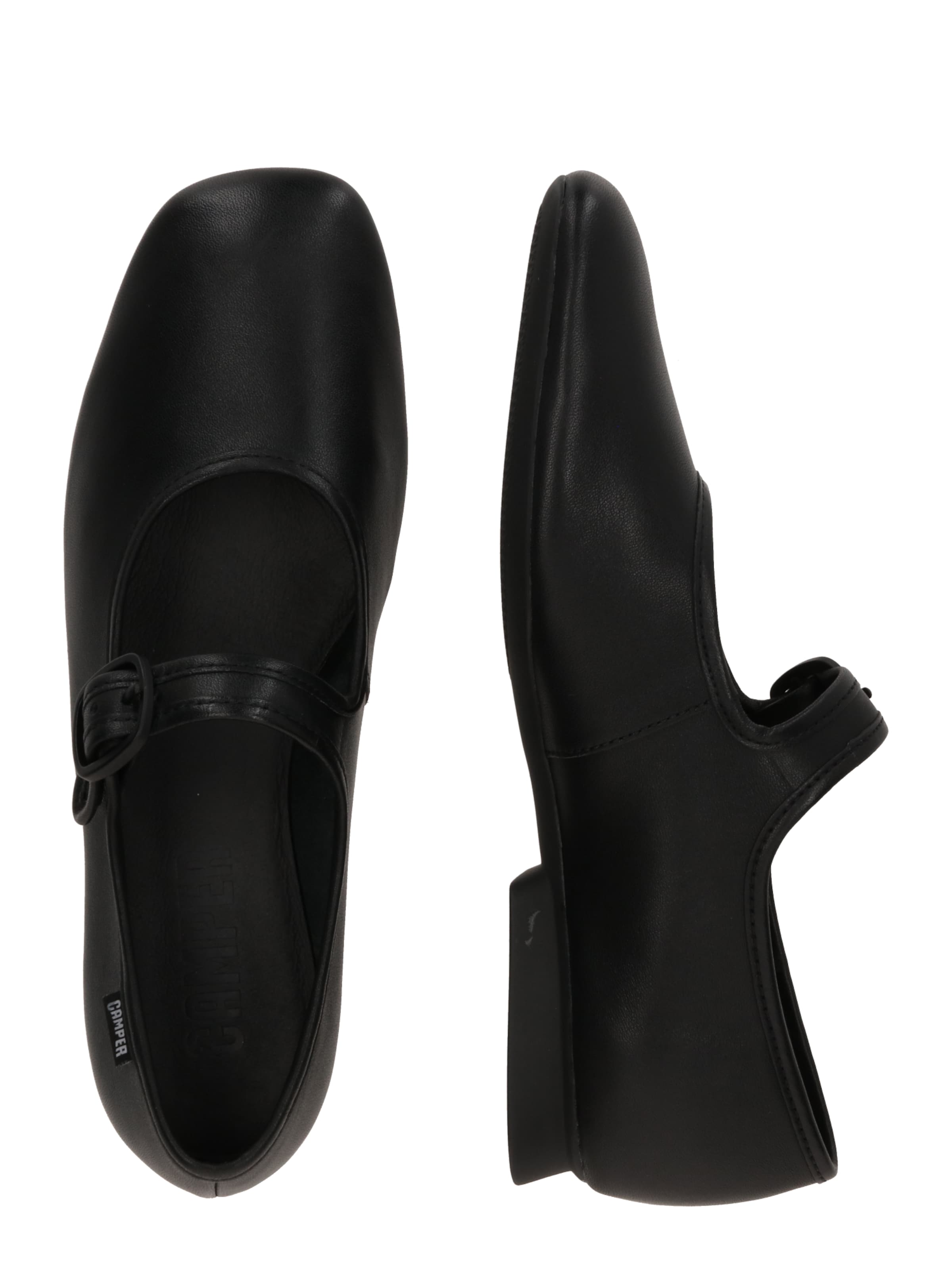 Balerini cu curea glezna 'Casi Myra' de la CAMPER pe negru