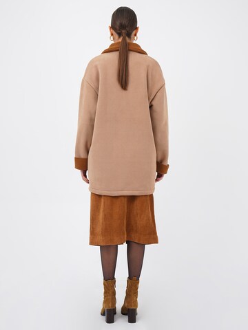Manteau mi-saison FRESHLIONS en marron