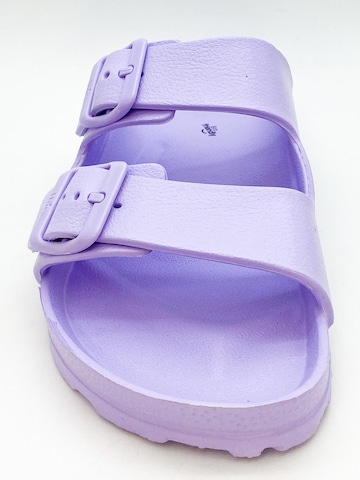 thies Pantolette 'Ecofoam Sandal' in Lila