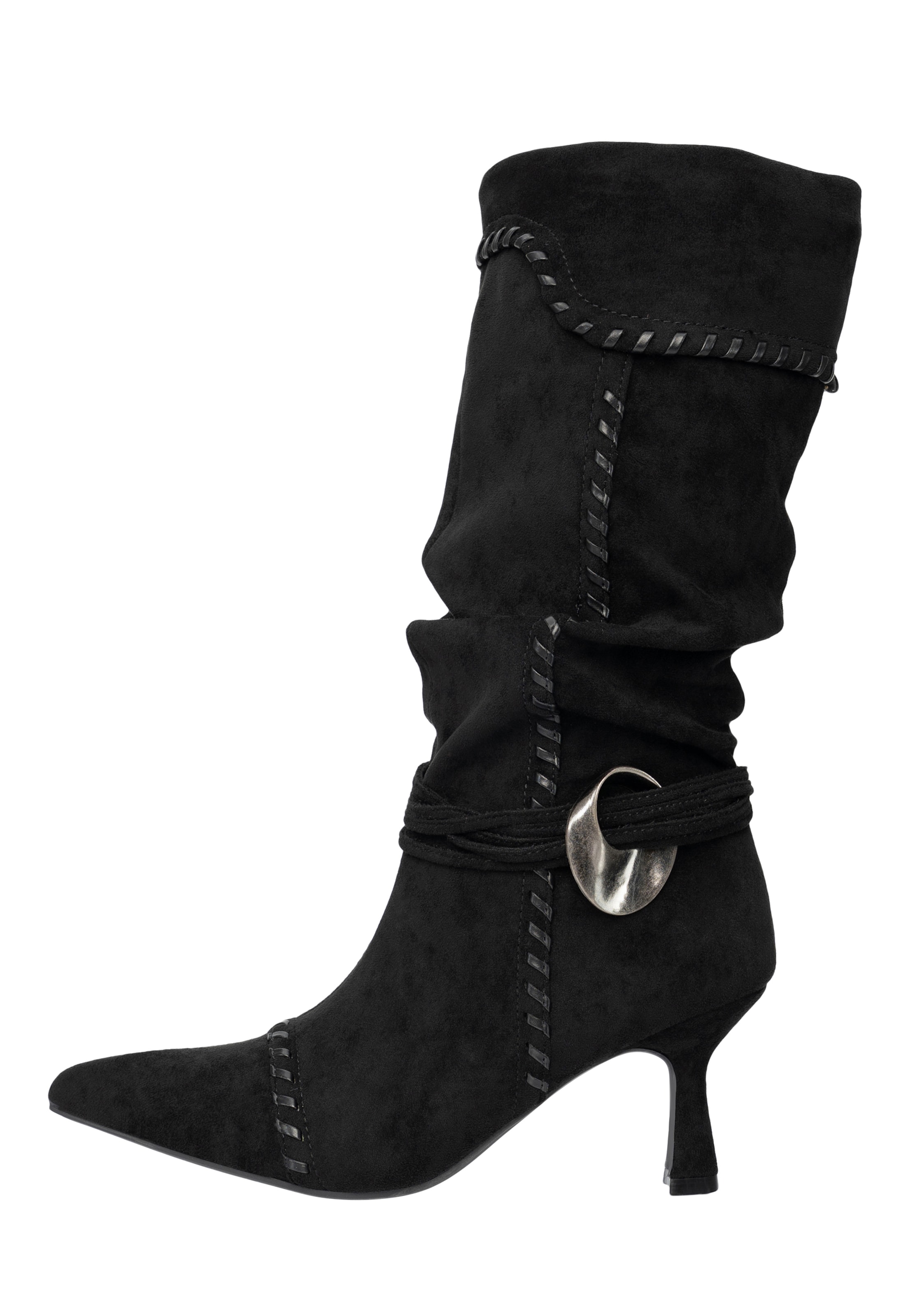 Salinyang Cowboy boot in Black