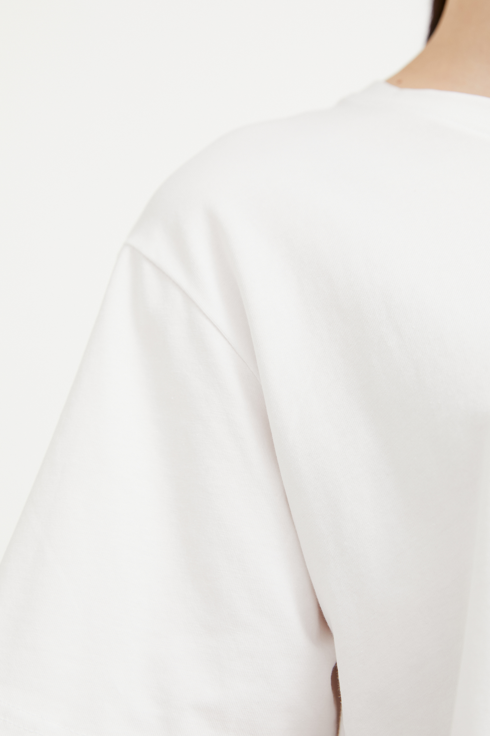 Finn Flare Kurzarmshirt in Weiß 