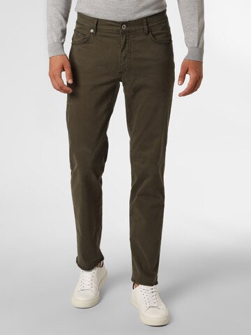 BRAX Regular Hose 'Cadiz' in Grün: Vorderseite
