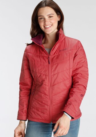 Maier Sports Between-Season Jacket in Red: front