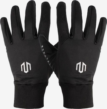 MOROTAI Urheilukäsineet 'HYBRID SPORT GLOVES' värissä musta: etupuoli