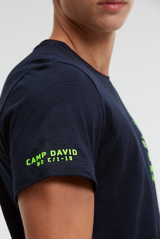 CAMP DAVID Shirt in Blue
