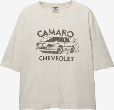 Pull&Bear Paita värissä ecru / antrasiitti, Tuotenäkymä