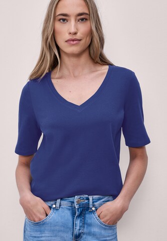 STREET ONE Shirt in Blue: front