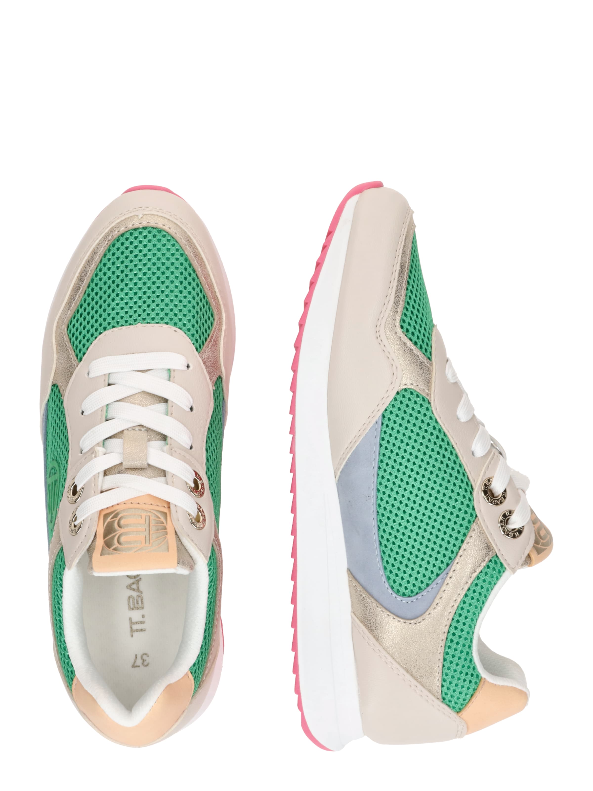 TT. BAGATT Σνίκερ χαμηλό 'ARA' σε μπεζ