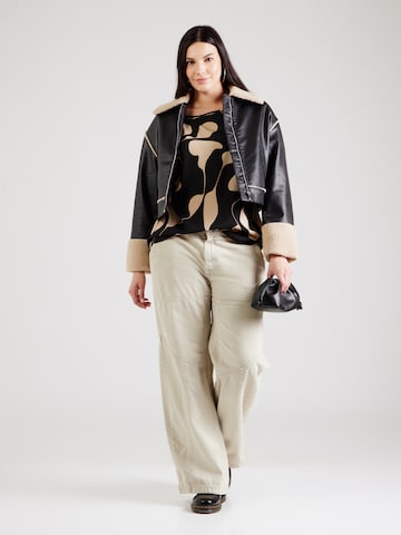 Vero Moda Curve Pusero 'VMCLYDIA' värissä musta