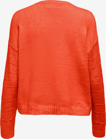 Pull-over 'KATIA' ONLY en rouge