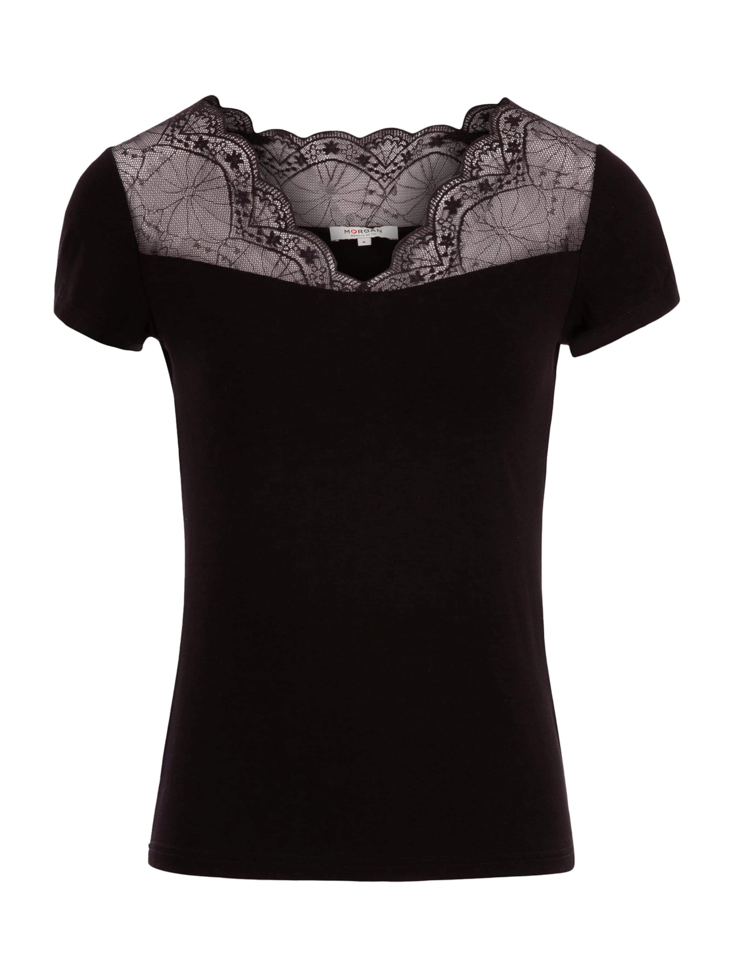 Morgan Shirt 'LARY' in Black: front
