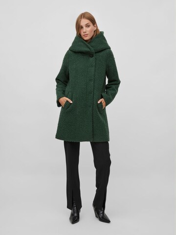 VILA Between-Seasons Coat in Green