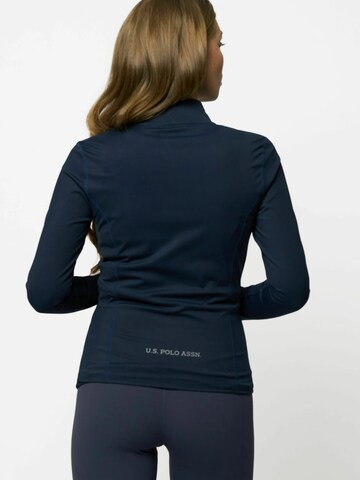 U.S. POLO ASSN. Sweatvest 'Kira' in Blauw