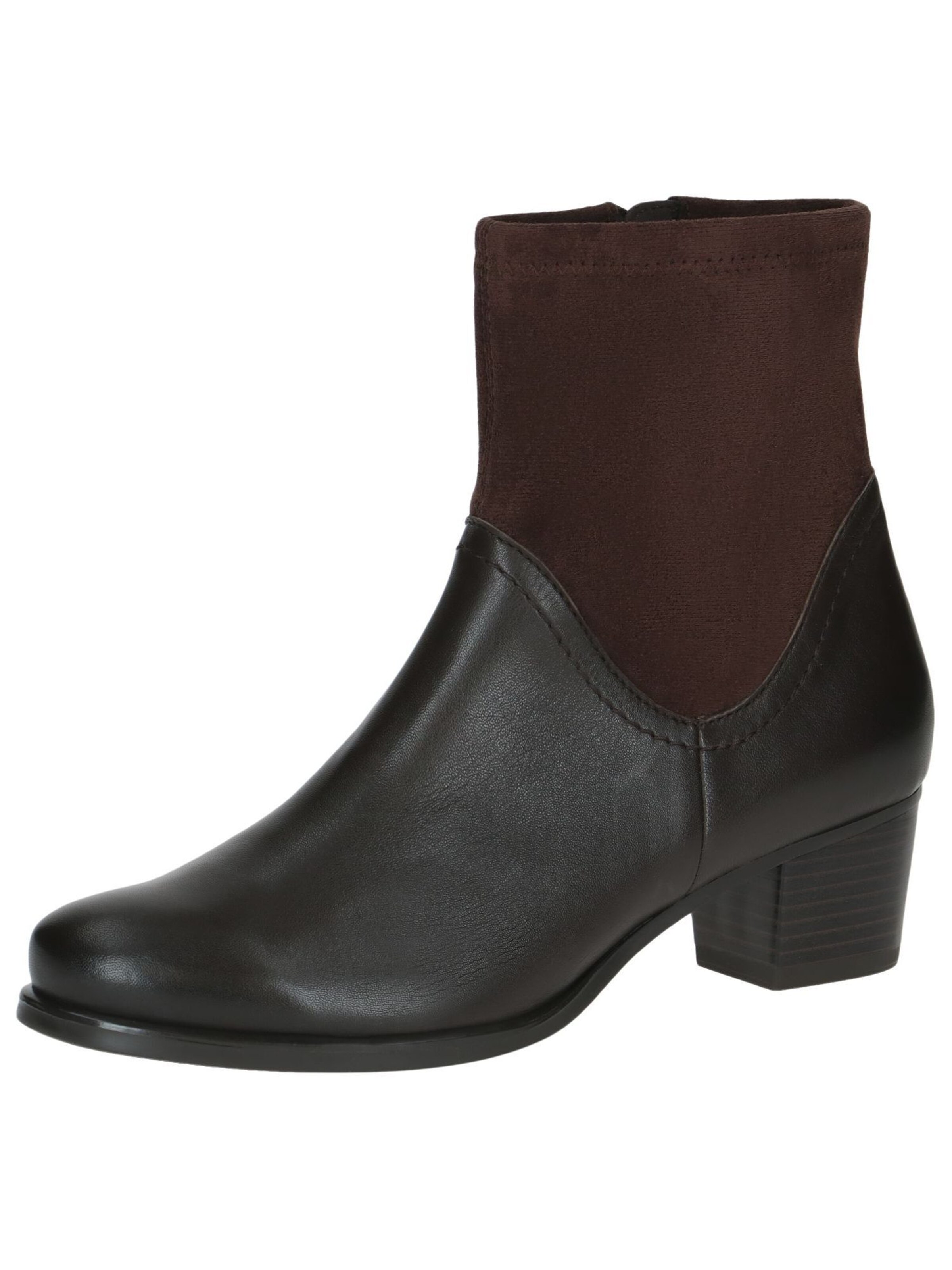 CAPRICE Ankle Boots in Brown: front