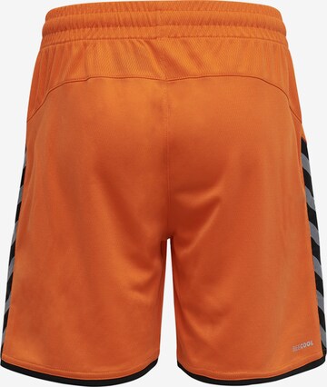 Hummel Regular Sportbroek in Oranje