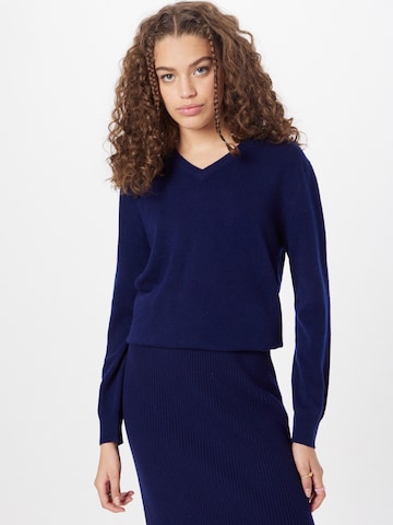 Pure Cashmere NYC Sweater in Blue: front