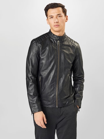 SELECTED HOMME - Chaqueta de entretiempo en negro: frente