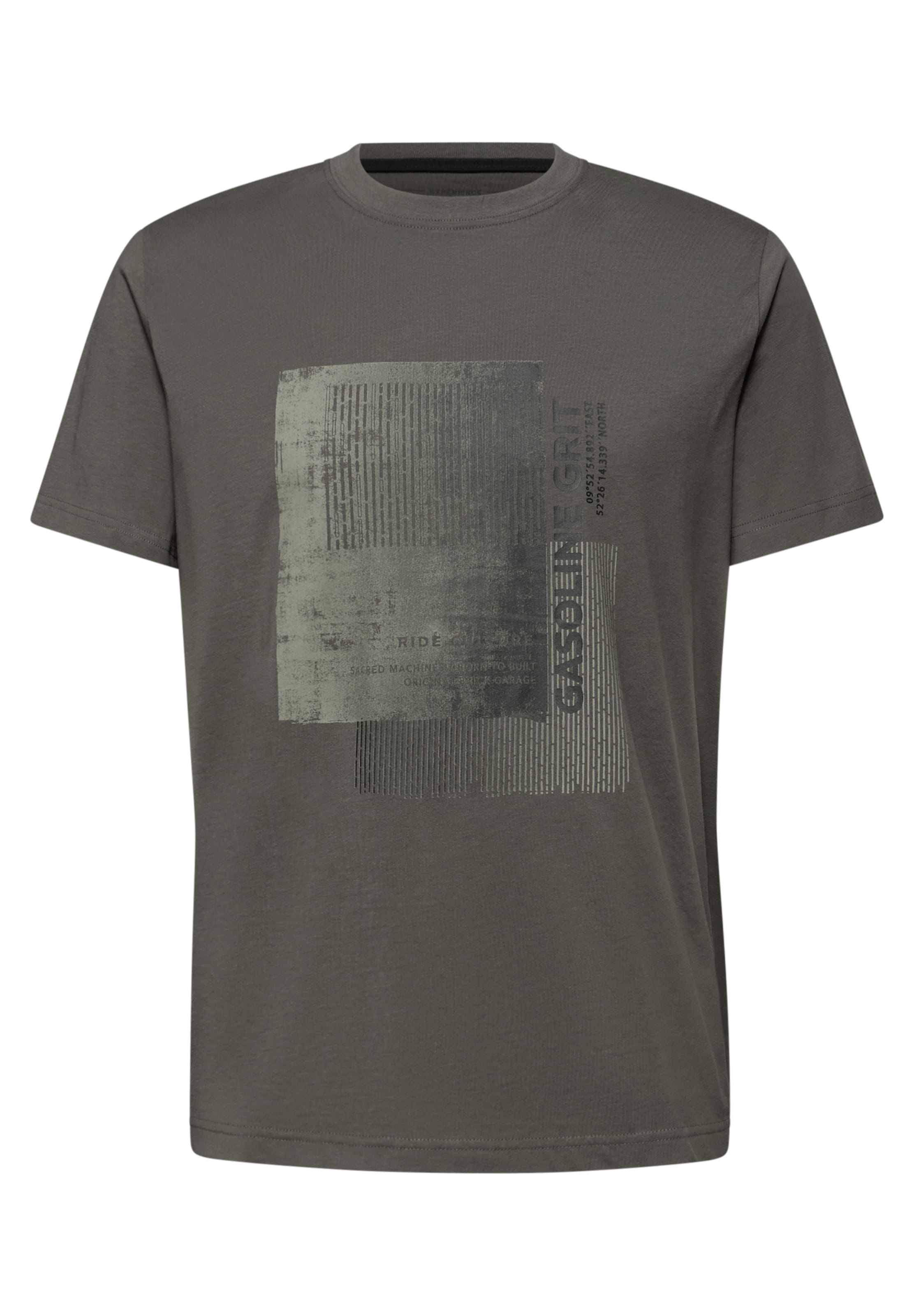 Street One MEN Shirt in Grey: front