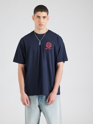 GUESS JEANS T-shirt i blå: framsida