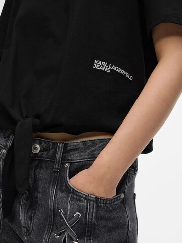 KARL LAGERFELD JEANS - Camiseta en negro