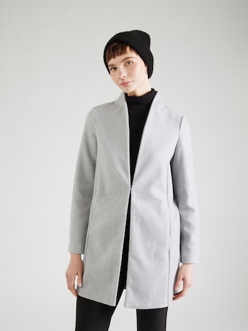 VERO MODA Between-Seasons Coat 'Dafne mie' in Grey: front