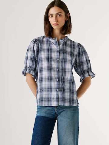 Pepe Jeans Blouse 'Biol' in Blauw: voorkant