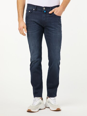 PIERRE CARDIN Slimfit Jeans 'Lyon' in Blauw: voorkant