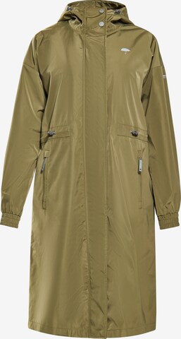 Schmuddelwedda Raincoat in Green: front