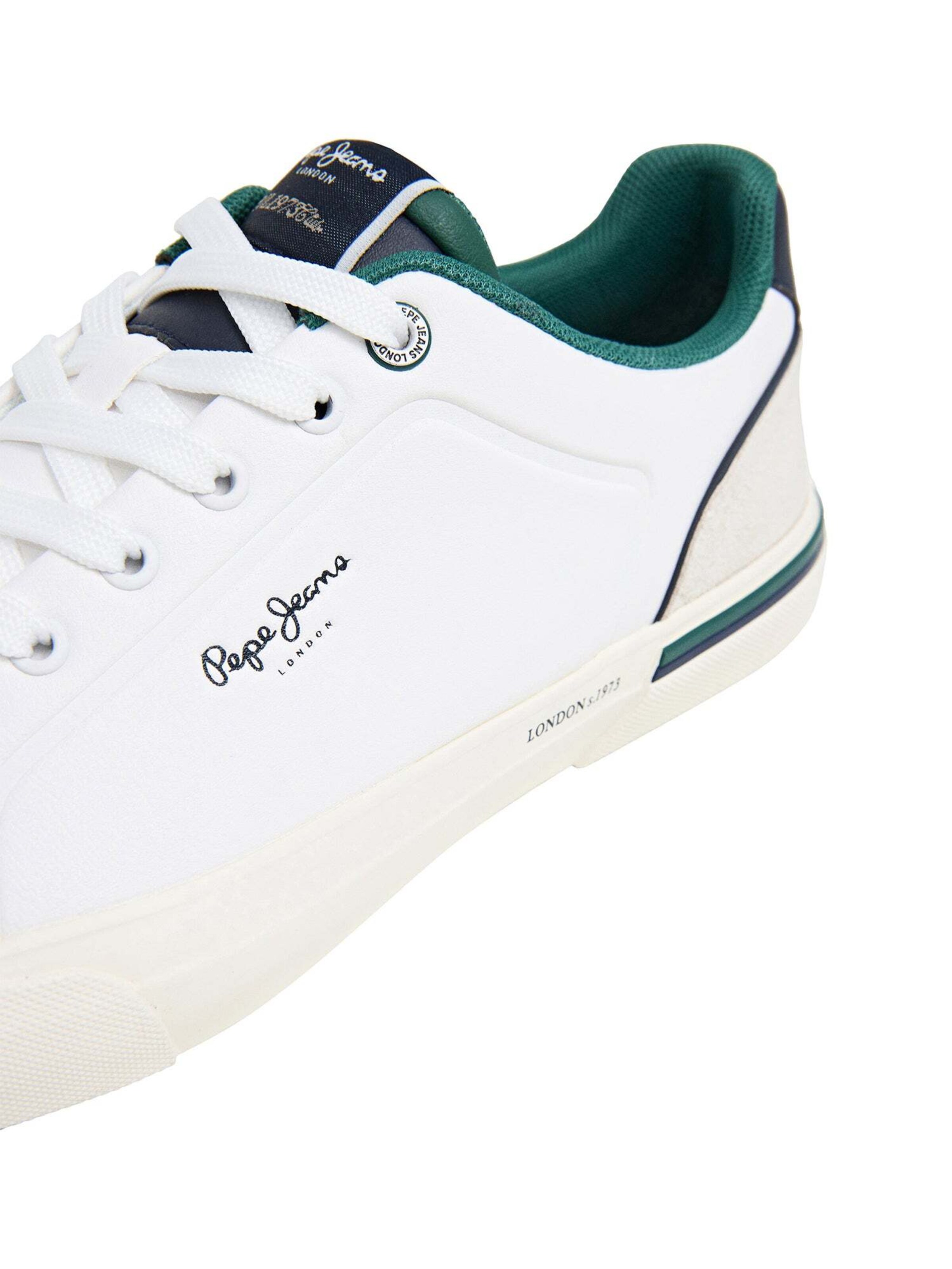 Baskets basses 'KENTON CAMPUS M' Pepe Jeans en blanc