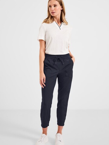 Coupe slim Pantalon 'Tracey' CECIL en bleu