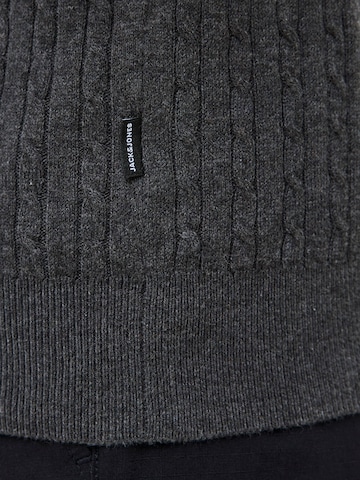 JACK & JONES Pulóver 'JJEEMIL' - szürke