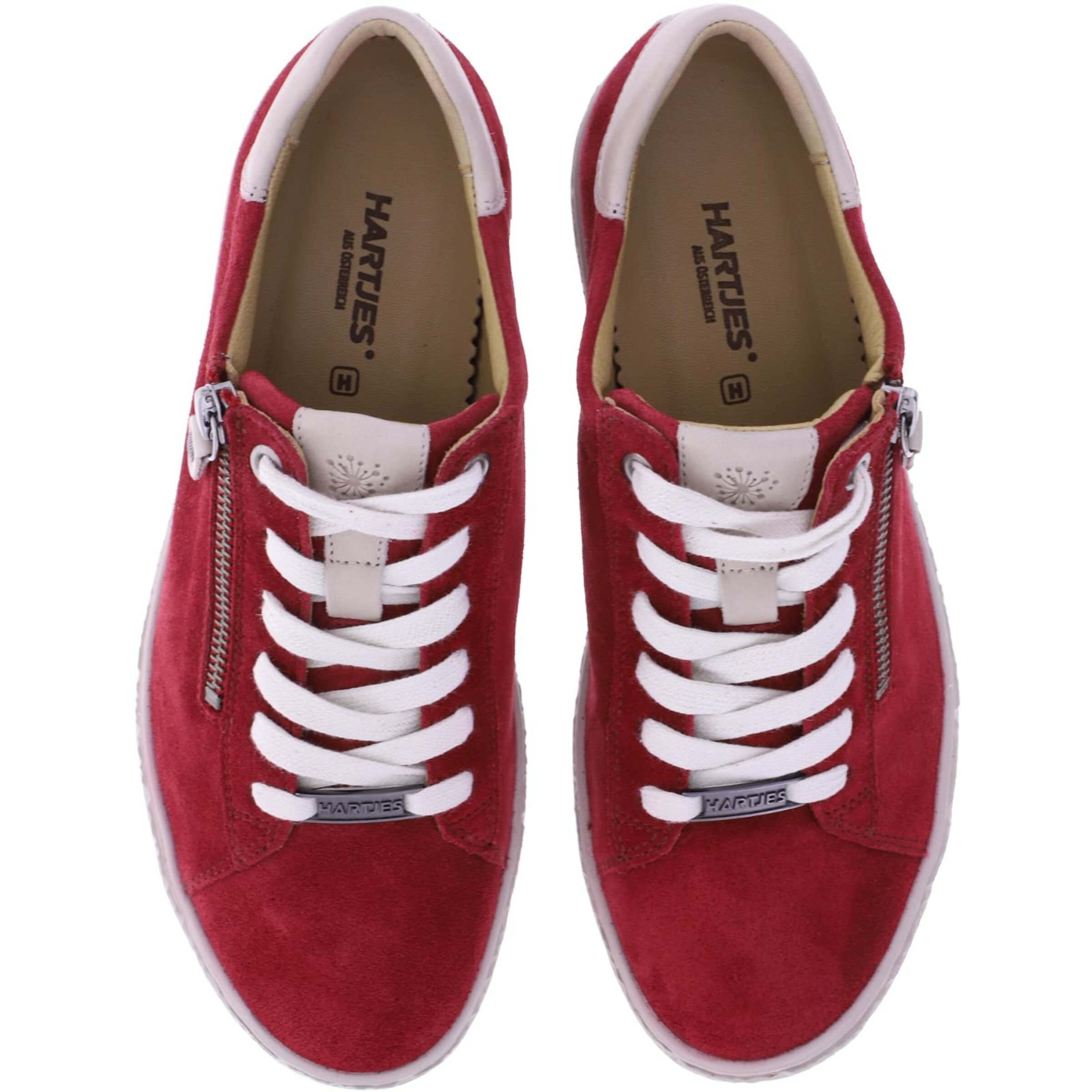 Hartjes Sneakers laag in Rood