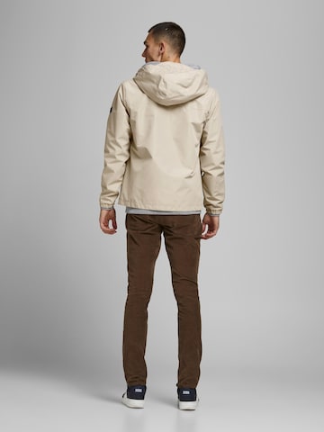 JACK & JONES Övergångsjacka 'Luke' i beige