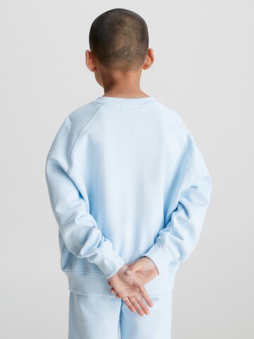 Calvin Klein Jeans Sweatshirt in Blue