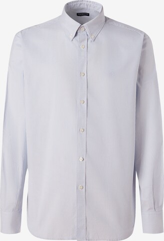 Coupe regular Chemise business North Sails en bleu : devant