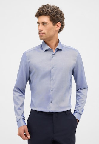 ETERNA Super Slim Fit Business shirt in Blue: front