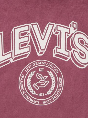 LEVI'S ® Sweatshirt i rød