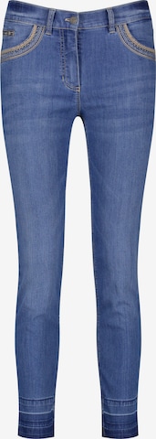 Skinny Jeans de la GERRY WEBER pe albastru: față
