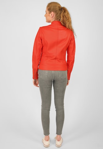 Maze Lederjacke  'Sally' in Rot