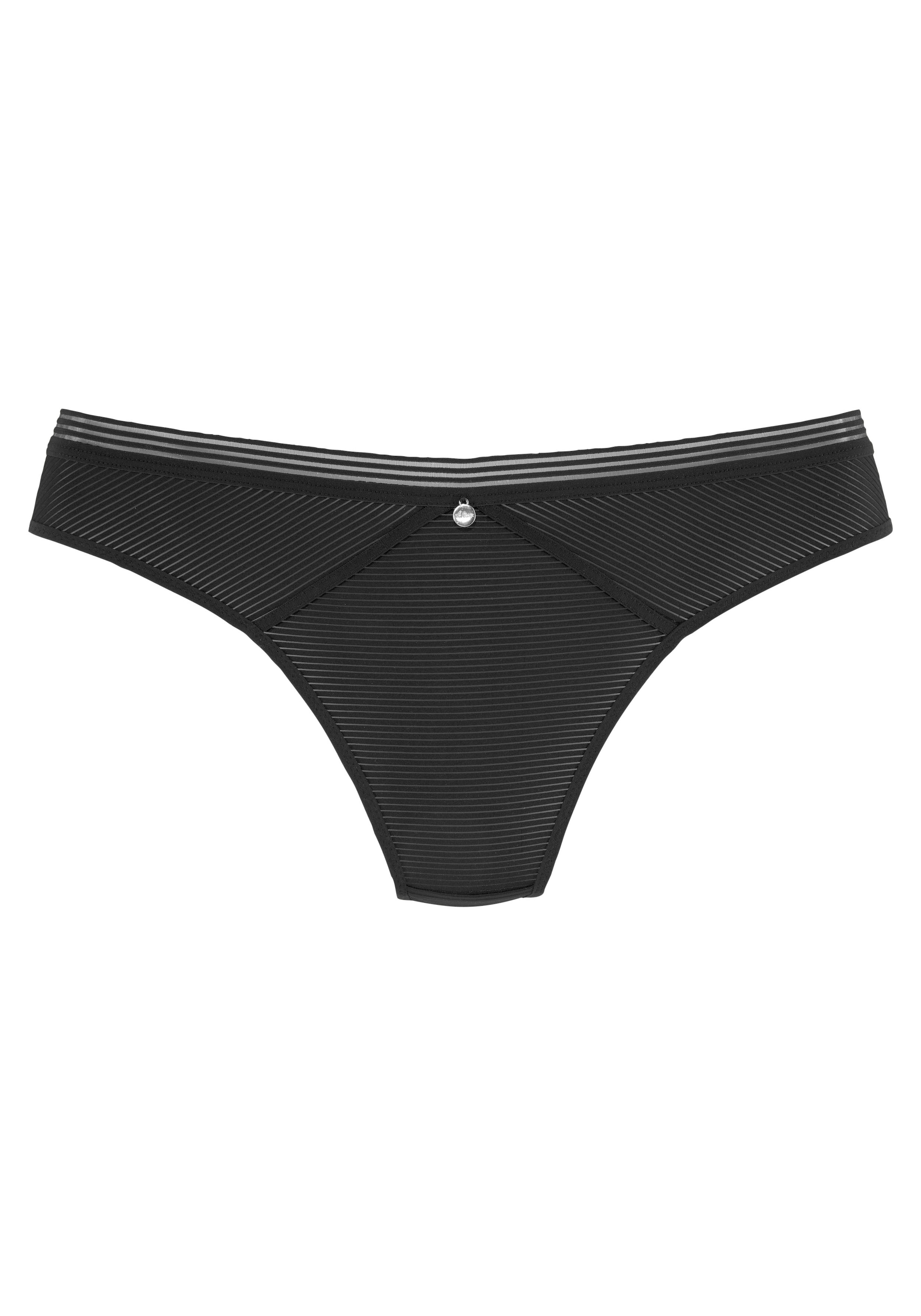 s.Oliver Thong in Black: front