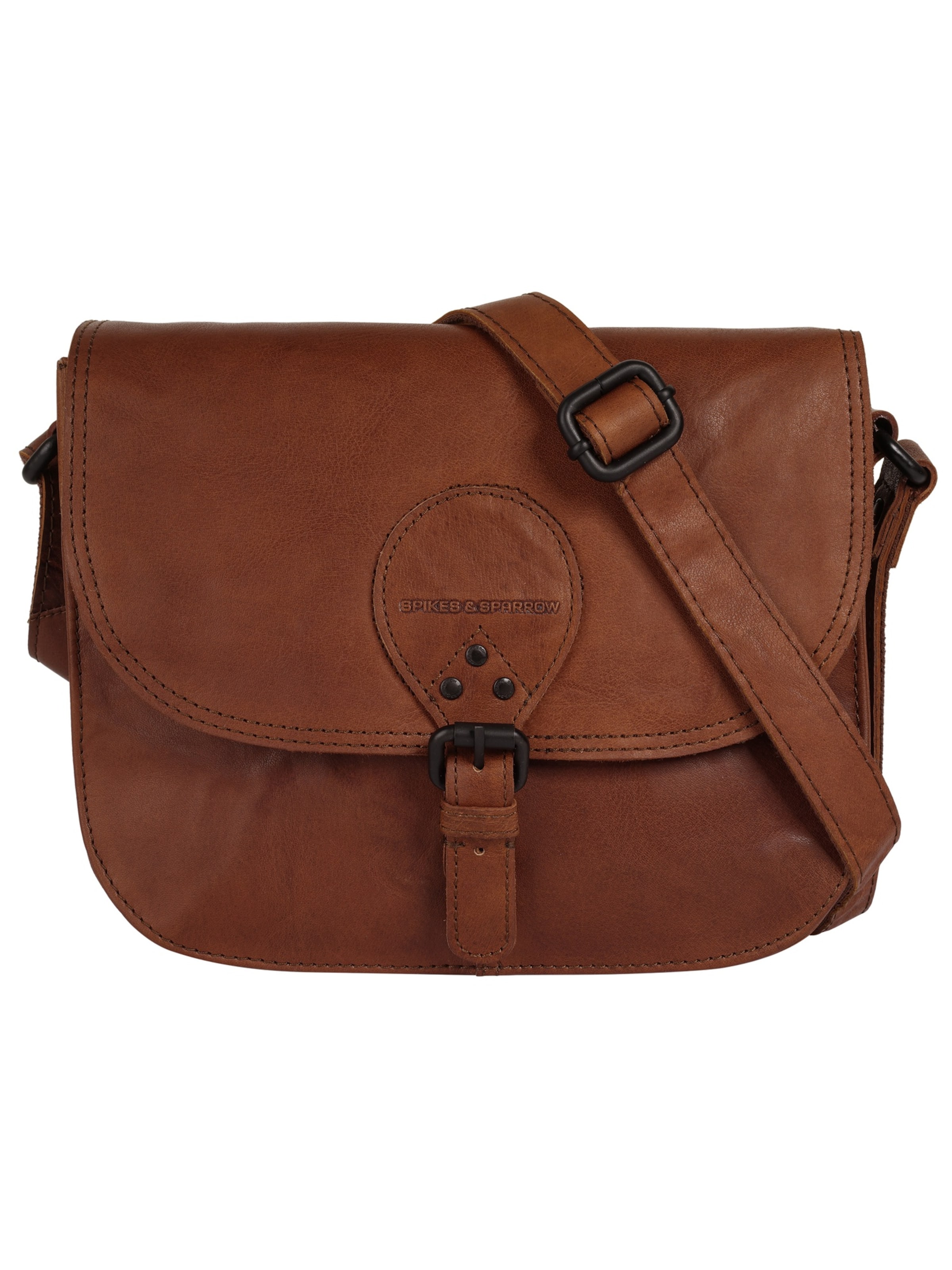 Spikes & Sparrow Umhängetasche‌ in Braun: Vorderseite