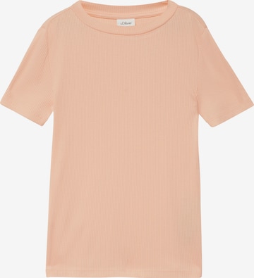 s.Oliver T-Shirt in Orange: Vorderseite