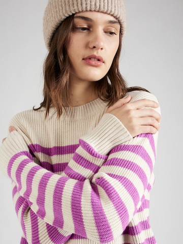 VILA Sweater 'Ril' in Beige